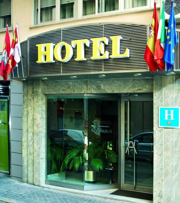 Hotel Aragon Саламанка Екстериор снимка